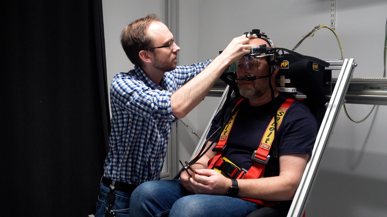 Using Eye-tracking to Assess the Relative Importance of Visual and Vestibular Input to Subcortical Motion Processing in the Roll Plane