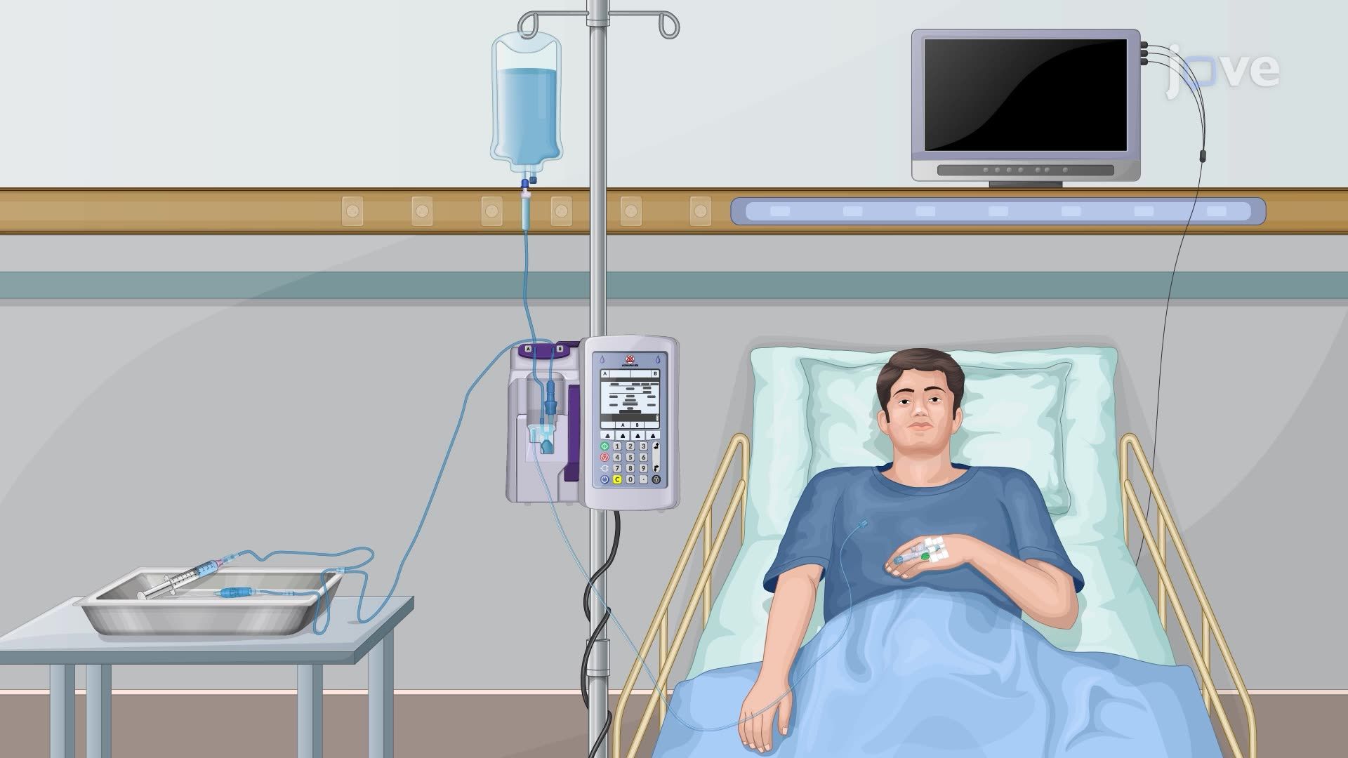 Controlled Infusion of Radiopharmaceutical Agent Using a Peristaltic Pump