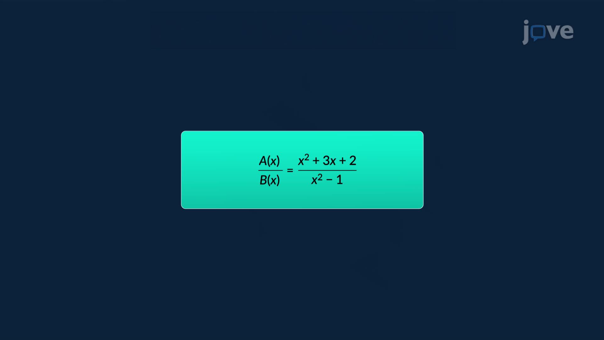 Rational Expressions
