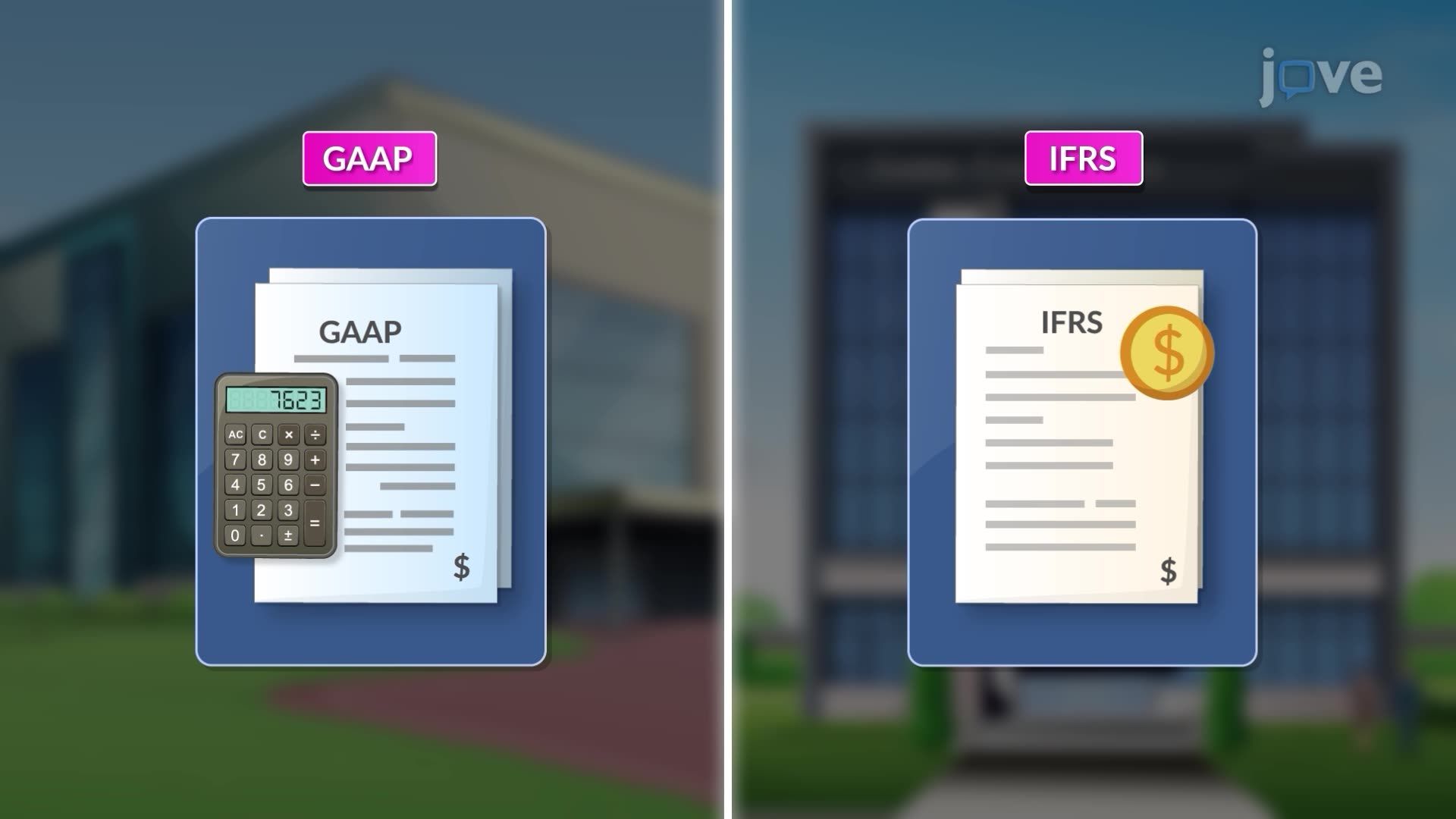 GAAPおよびIFRSに基づく記録プロセス